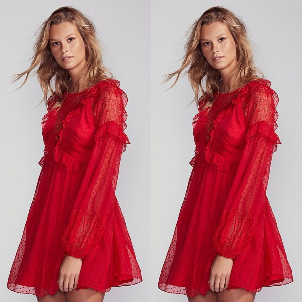Free People Dottie Mini Dress